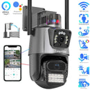 Hogar Cámara Doble Lente con Sirena WiFi – Seguridad HD para el Hogar de Tendeli- Ecuador en