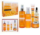 Set Facial Vitamina C + Ácido Hialurónico | Luminosidad y Antioxidante 5 Pasos