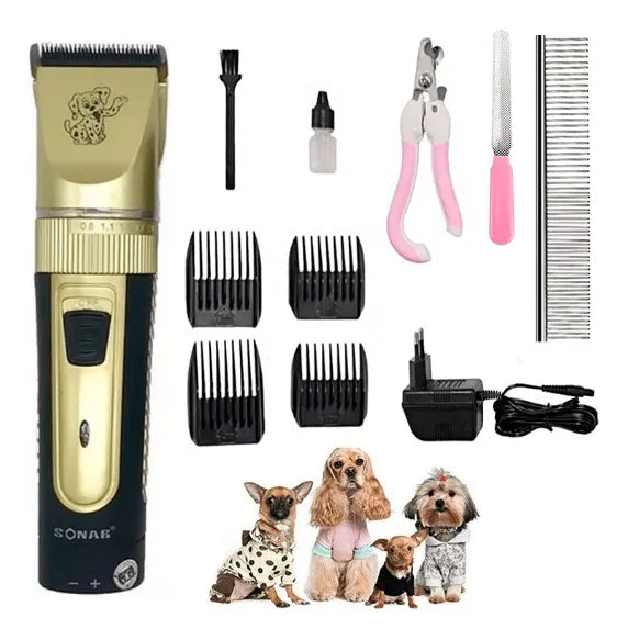 Hogar Cortadora Pelo Mascotas Profesional - Kit Completo Perros Gatos Silenciosa Ecuador de Tendeli- Ecuador en