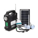 Hogar KIT SOLAR PORTATIL CON LUZ DISCO de Tendeli- Ecuador en