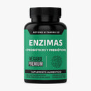 Salud Enzimas Digestivas con Cultivos Vivos e Inulina - 180 Cápsulas de Tendeli- Ecuador en