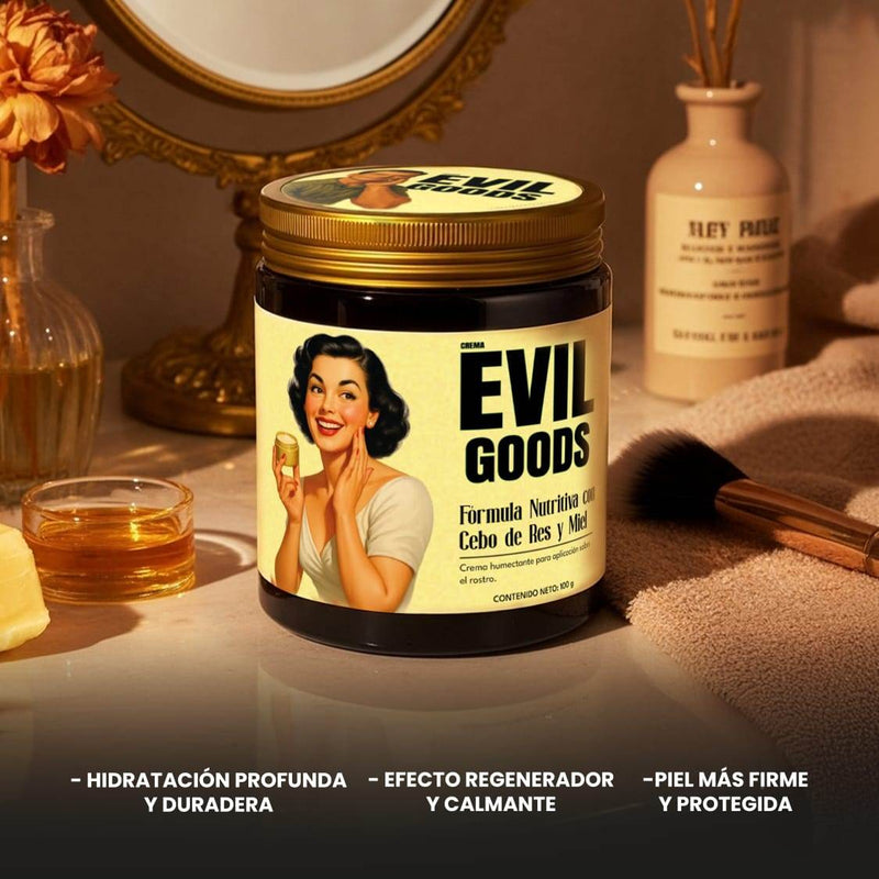 Belleza Sebo de Res Evil Goods – Bálsamo Natural para Piel Radiante 🌿✨ de Tendeli- Ecuador en