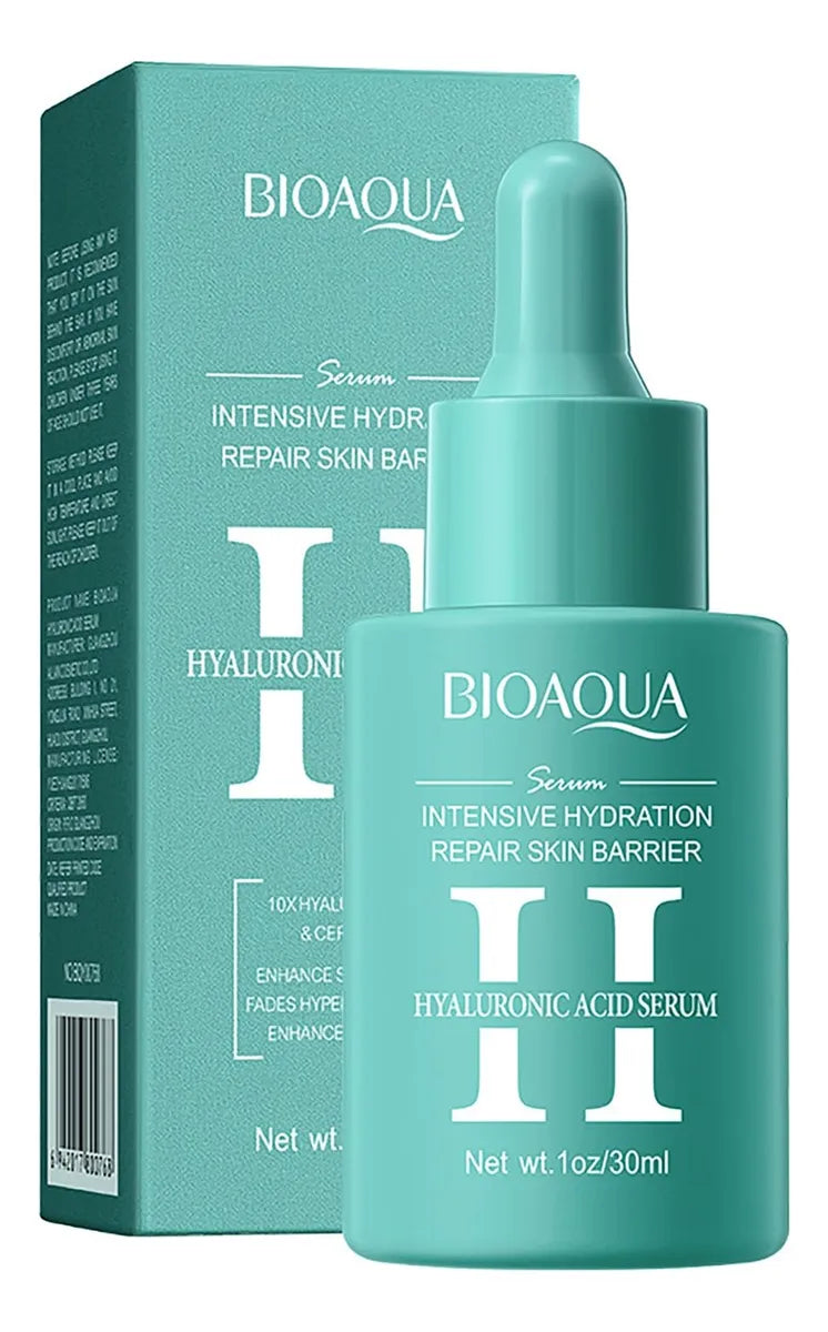 Sérum Ácido Hialurónico Bioaqua 30ml | 100% Original | Sin Parabenos | Dermatológicamente Testado