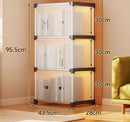 Estante Organizador Apilable 3 Niveles | Plástico Resistente | 96cm | Hogar y Oficina