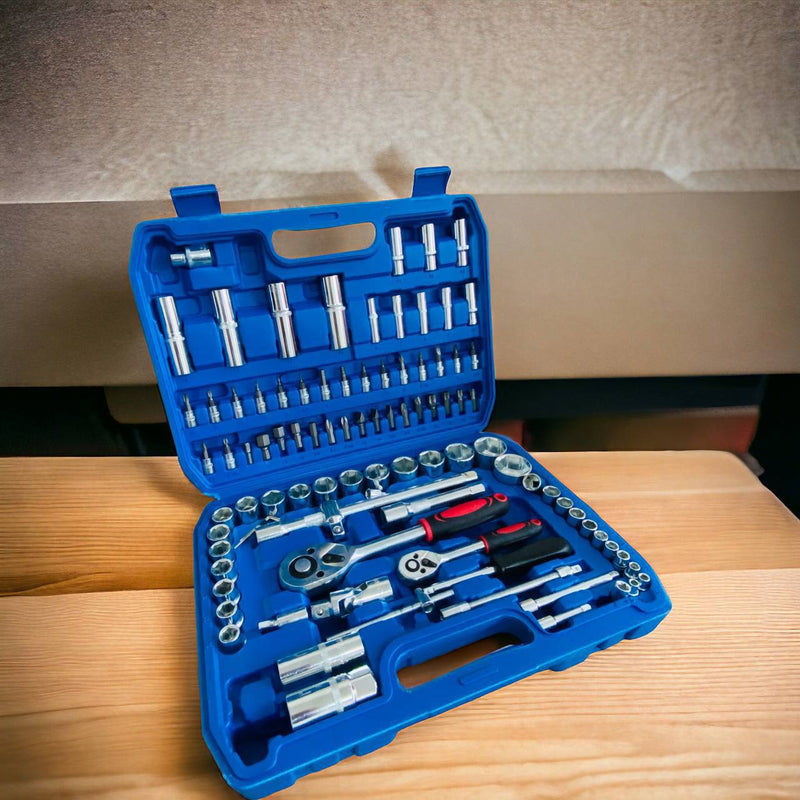 Hogar Caja de Herramientas Profesional 94 Piezas en Acero Cromo Vanadio - Todo lo que Necesitas en Ecuador de Tendeli- Ecuador en