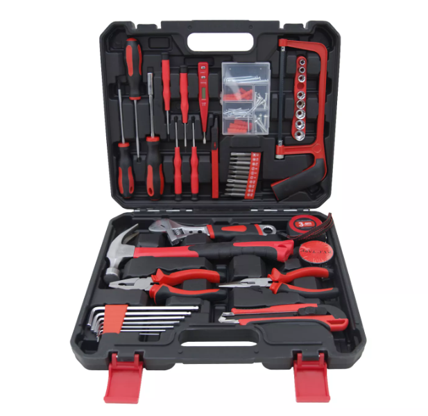 Kit de Herramientas 108 Piezas | Acero Cromo Vanadio | Maletín Rigido | Hogar y Automotriz