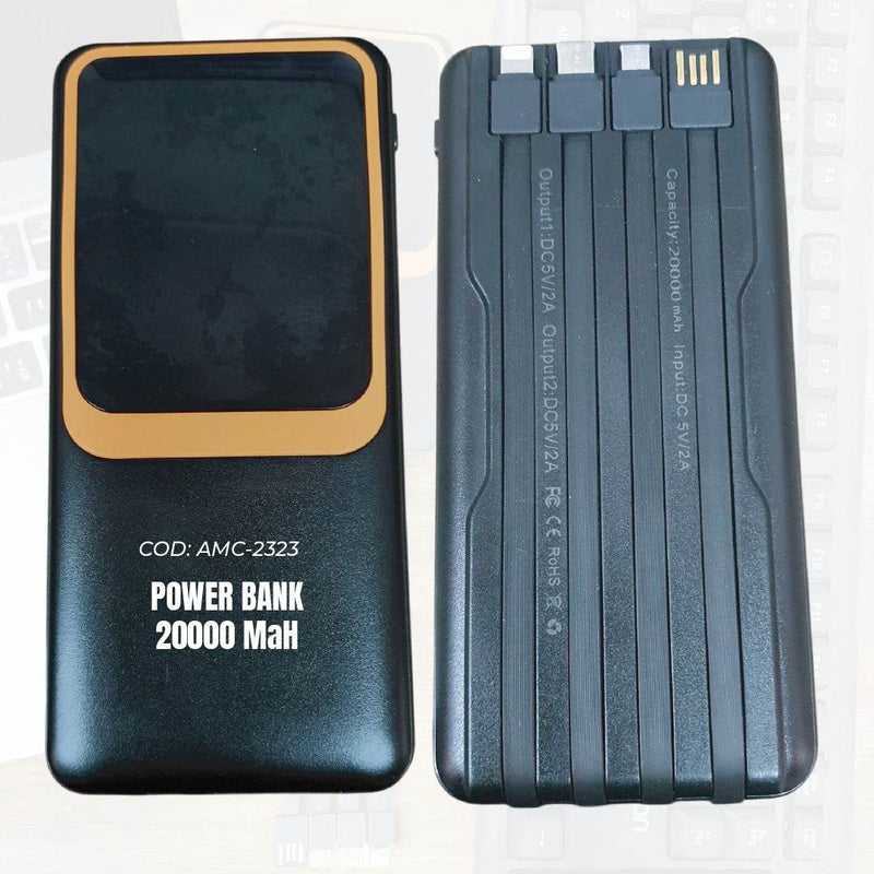 Tecnologia Power bank 20000 mah carga rápida de Tendeli- Ecuador en