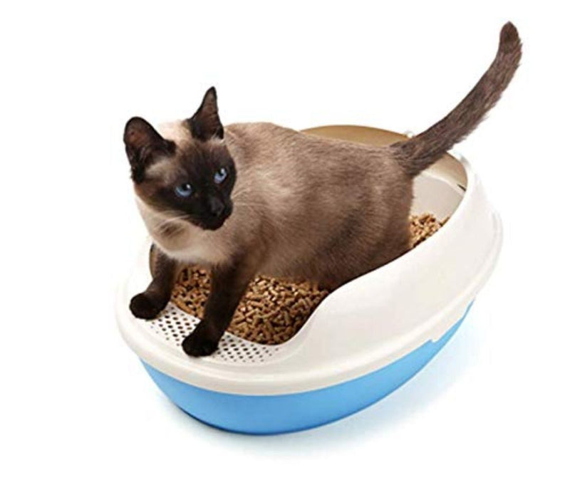 Mascotas Tendeli Arenero para Gato Grande con Diseño Ergonómico de Tendeli- Ecuador en