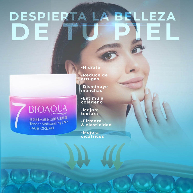 Belleza Crema 7 Beneficios Bioaqua - Hidratación y Belleza de Tendeli- Ecuador en