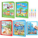 Hogar Libro magico de agua reutilizable (1 unidad) de Tendeli- Ecuador en