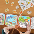 niño Libro Mágico - Pinta con Agua y Stickers Reutilizables (Diversión sin Manchas) de Tendeli- Ecuador en